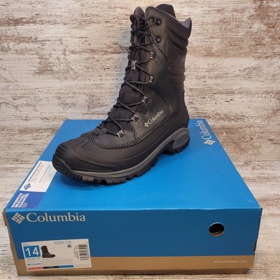Columbia Bugaboot III XTM Men's Waterproof 600G Insulated Boot, Black Size 14