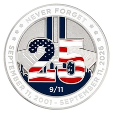 PinMart's September 11th 25th Anniversary Enamel Pin