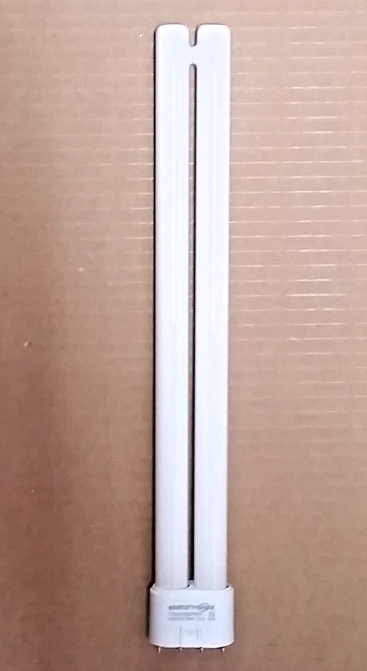 S8661 SATCO FT24HL/835/4P/ENV 24W 3500K 4-Pin 2G11 Twin Tube Long CFL Bulb - Image 2 of 4