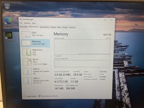 System 76 Gazelle Gaze16-3050 Intel i7-11800H 64 GB Ram 512 GB SSD RTX 3050 Ti W10 - Foto 3 di 13