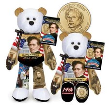 Franklin Pierce Coin bear 14 in current series of 36 FREE SHIP