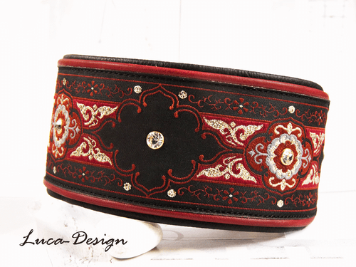 Windhundhalsband Hundehalsband Greyhound collar Galgo Barsoi Whippet Lurcher swm - Bild 1 von 7