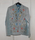 NEAT JESSICA HOLBROOK SUEDE LEATHER JACKET SIZE MEDIUM
