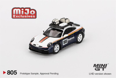 MINI GT 1:64 porsche 911 Dakar Rallye Design Package LHD Model Car