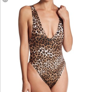 animal print one piece swimsuit