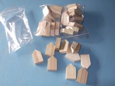 Wooden House Shapes Craft Kids Workshops 30 Items