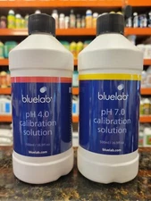 Bluelab pH Calibration Solution - 500ml - Combo Pack of pH 4.0 & pH 7.0 Liquids
