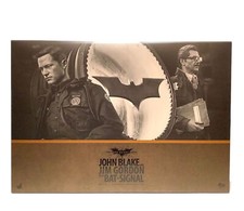 Hot Toys 1/6 MMS275 Batman Dark Knight Rises JOHN BLAKE JIM GORDON w/Bat-Signal