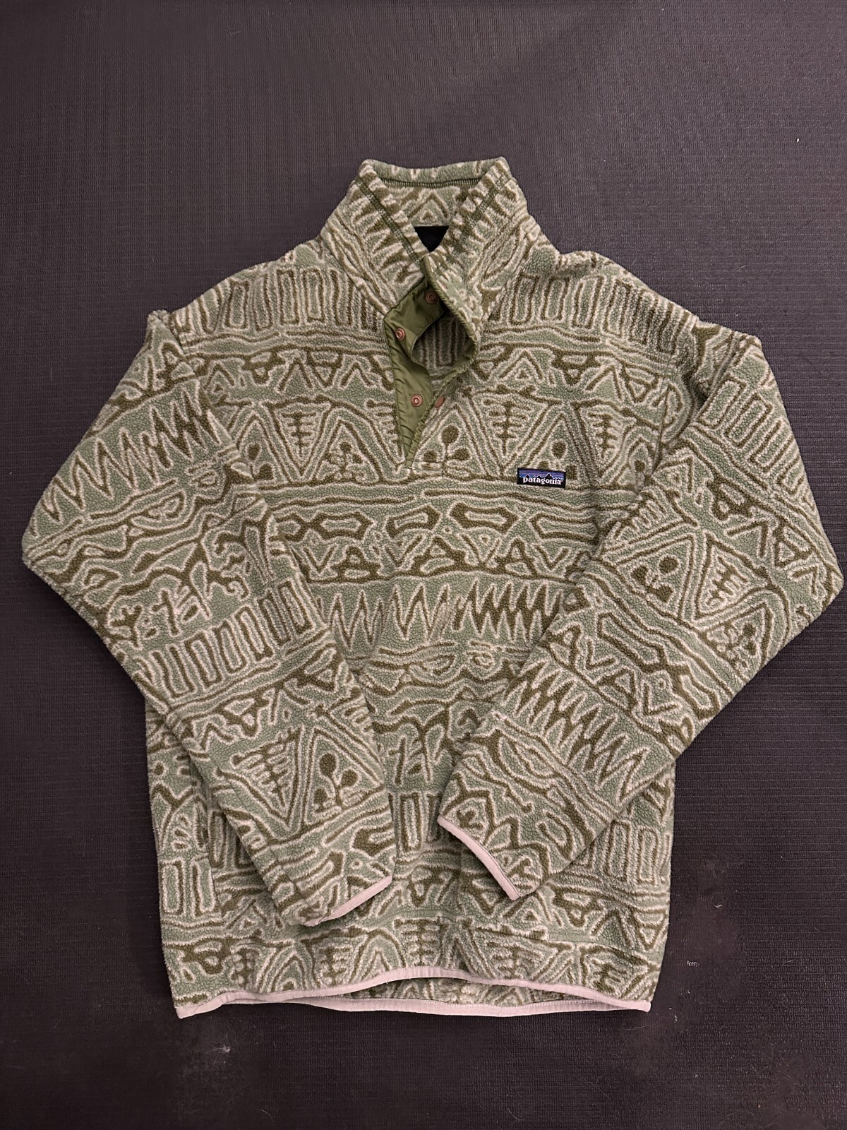 Rare 90s Patagonia Synchilla Snap-T Men’s M Sagebrush Switchback