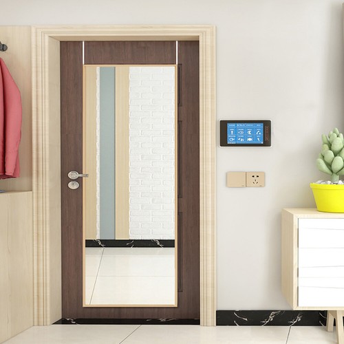 118cm Large Full Length Mirror Over Door Hanging Mirror Wall Bedroom Dressing UK - Picture 6 of 12