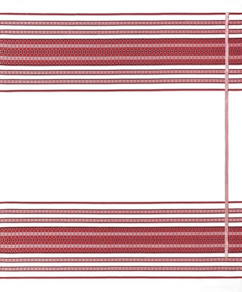 Tela Tejida con Adornos Bordados (Lote: 2,5 m×1,5 m) Foto 4 de 4