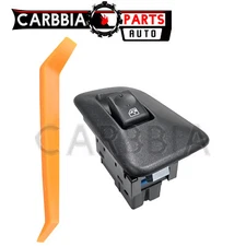 For 03-06 Chevy Silverado Sierra Power Window Switch Rear Left Driver Side Black