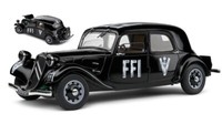Citroen Traction 7 Ffi 1944 Black 1:18 Modell Solido