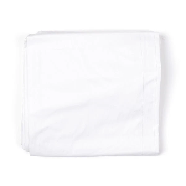 Auténtica sábana plana doble USGI 66" X 102 7210-01-119-6416 poli algodón Foto 2 de 2