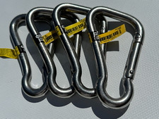 New! 4 X-Large Stanley National Stainless Steel Snap Link Yacht/Boat/RV/Marine