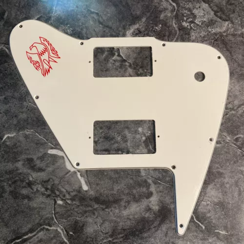 Parchment Pickguard for 2016 Gibson Vintage Copper Non Reverse Firebird w/ Decal