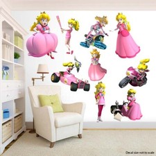 Princess Peach Wall Decal Inspired