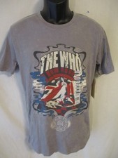 Rock & Roll Hall of Fame Museum "THE WHO" Graphic Short Slve T-Shirt  NEW w/Tag