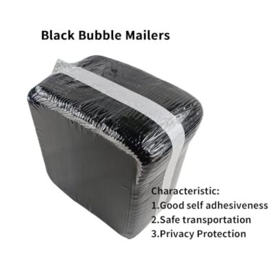 50 Pack Bubble Mailers 9.45x6 Inches - Self Adhesive Padded Shipping Envelopes For Small Business