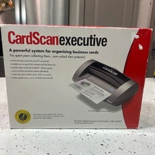 CardScan Executive 700C Business Card Scanner - Mint Conditions