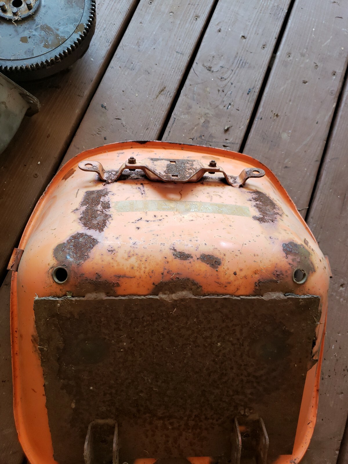 Kubota B6100 Tractor Seat Pan Rust Holes for sale online eBay
