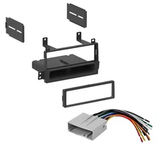 Car Stereo Radio Dash Installation Kit w/ Harness for 2003-2011 Lincoln Town Car