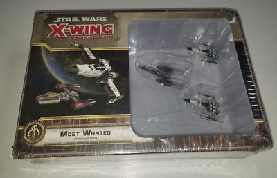 Star Wars X-Wing Miniatures Game: Most Wanted Expansion Pack NEW Damaged Box