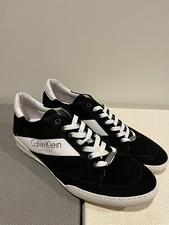 Image of Mens Calvin Klein Collection Sneakers/Italy/Size 10/Black &White/Brand New