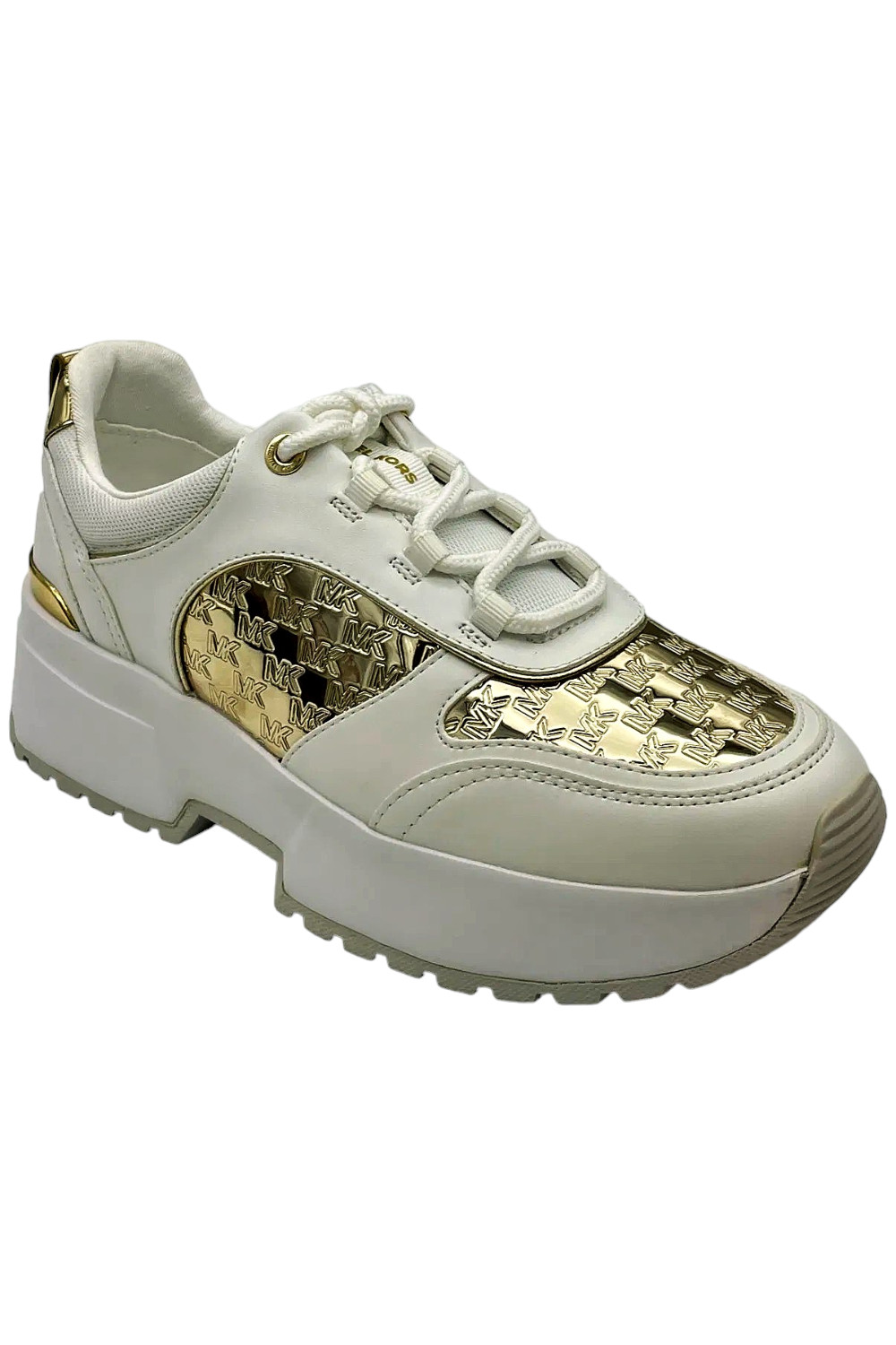 Женские кроссовки Percy Trainer от Michael Kors бледно-золотистого цвета 11890₽