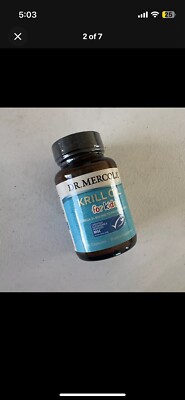 Dr. Mercola Krill Oil for Kids Omega 3 60 Capsules Exp 07/2024