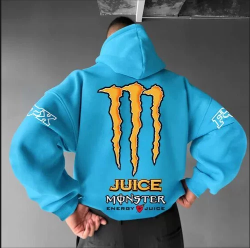LO ÚLTIMO Para hombres Moda Monster Energy Suéter Traje de Sudadera Negro Diseño Multicolor - Imagen 8 de 31