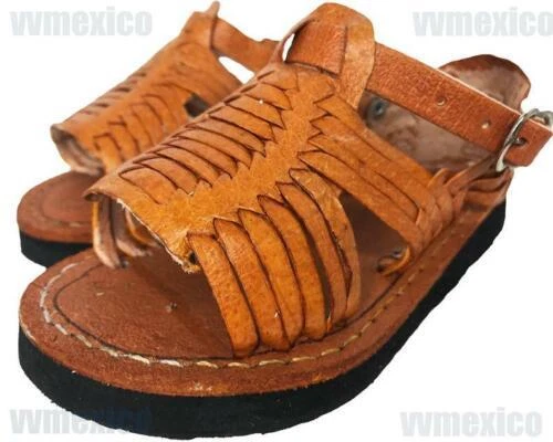 Sapato Handmade Marrom 6 EUA sapatos de Bebê