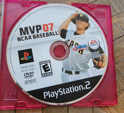 MVP NCAA Baseball 2007 Playstation 2 (disc only)