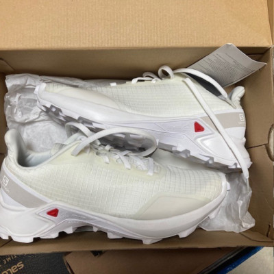 WOMEN Size US 8 - Salomon ALPHACROSS 409190 WHITE NEW WITH TAG