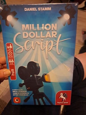 Million Dollar Script Pegasus Spiele Ab 14 Jahre 