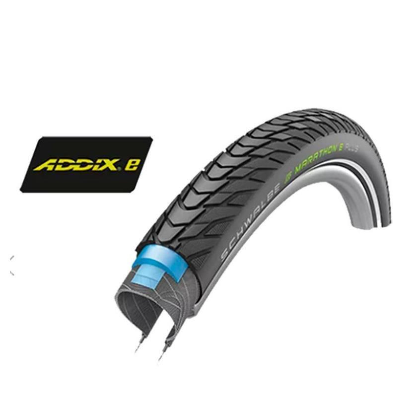 Pneu VTC Schwalbe Marathon E-Plus de qualité supérieure 700x35 noir