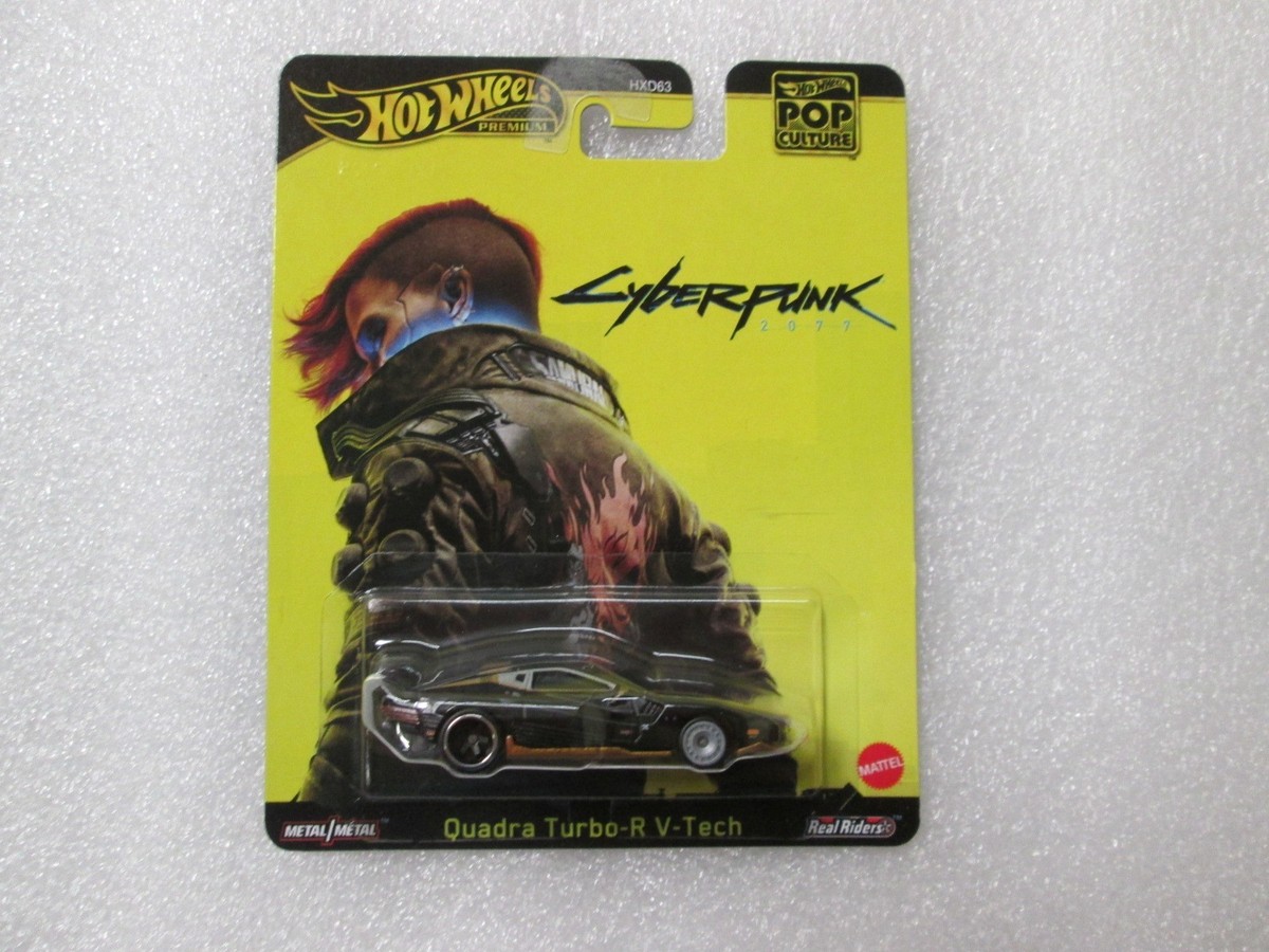 Hot Wheels Premium Pop Culture CyberPunk 2077 Quadra Turbo-R V