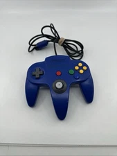 Nintendo 64 Blue Controller OEM Loose Joystick N64 Tested Working