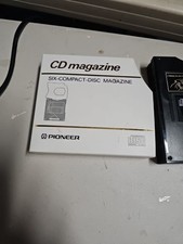 PIONEER SIX-COMPACT-DISC MAGAZINE PRW-163 VINTAGE