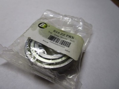 R10 ZZ 0.625'' ID x 1.375'' R10-ZZ 1 Row Double Shield Radial Ball Bearing QTY 2