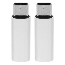 2 PCS Usb Earphone Adapter Headphone Converter Type to 3.5mm Jack