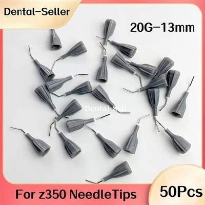 Dental Delivery Tips Flowable Composite Resin Conveyor Gray Tip Fits Filtek Z350