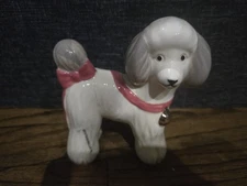 NWT Anthropologie vintage inspired poodle dog ceramic figurine