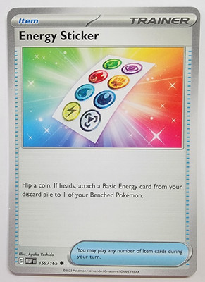 Energy Sticker 159/165 Scarlet & Violet  B2G1 Coupon  NM Pokemon