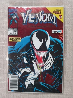 Venom: Lethal Protector #1 Newsstand Variant (Marvel Comics February 1993)