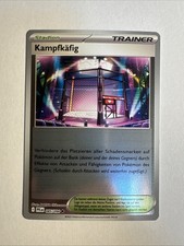 1x Phantasmal Flames Pokémon Kampfkäfig Reverse Holo Deutsch NM/M Pokemon