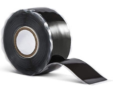 1 Inch X 10 FT Black Self-Fusing Silicone, Thickness 0.5Mm Hose Repair Tape, Hea