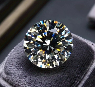 Pair of 1.12 CT Lab Grown Diamond IGI Certified Round Brilliant D Color FL