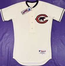 Authentic Anthony Rizzo #45 Chicago Cubs 1929 TBTC Pro Cut Majestic Jersey 40
