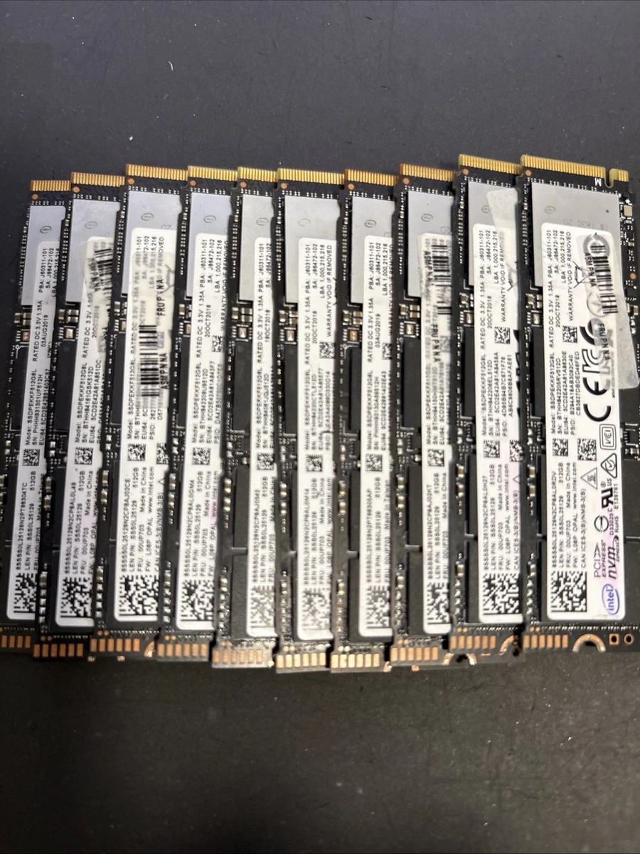 25+ Intel M.2 Interface 512 GB Solid State Drives for sale